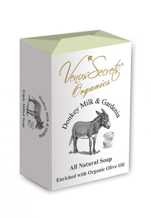Натурален сапун с магарешко мляко и гардения Venus Secrets, 150 г