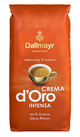 Кафе на зърна Dallmayr Crema D'oro Intensa 500/1000 г