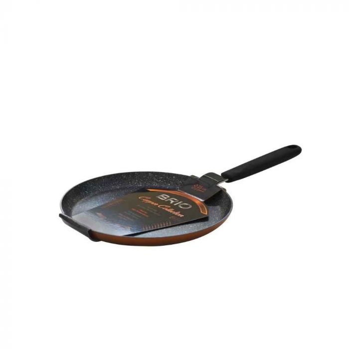 Тиган за палачинки Brio Copper Collection 25 см, индукция