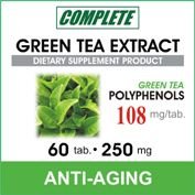 Екстракт от зелен чай Complete Pharma 250 мг