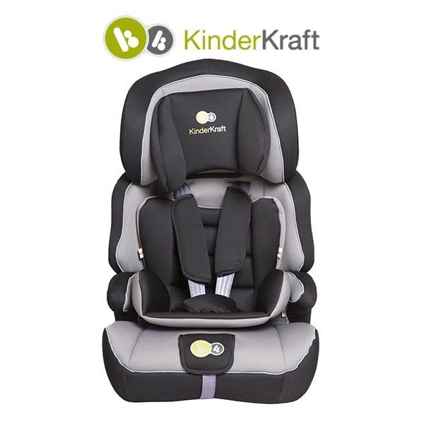 Столче за кола KinderKraft Comfort сиво