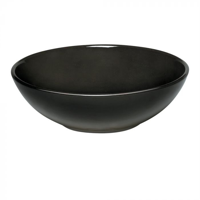 Керамична купа за салата Emile Henry Large Salad Bowl 28 см - цвят черен