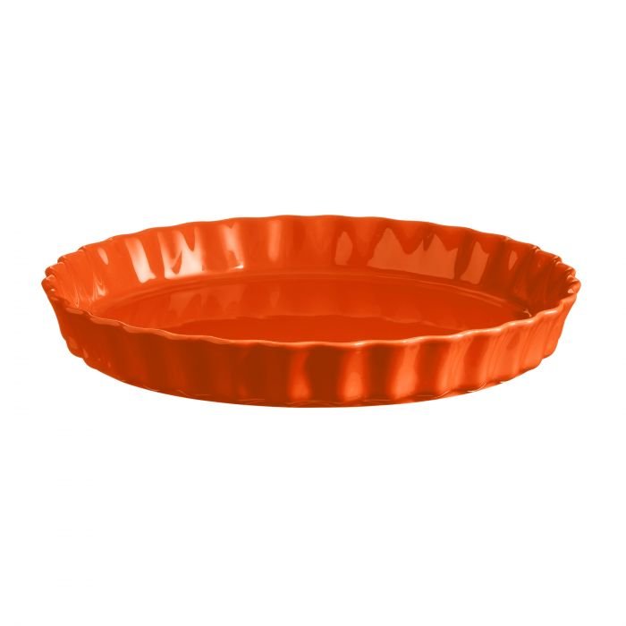 Керамична форма за тарт Emile Henry Tart Dish - Ø 29,5 см, оранжева