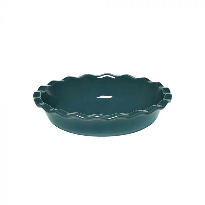 Керамична форма за пай Emile Henry Pie Dish - Ø 26 см, синьо-зеленa