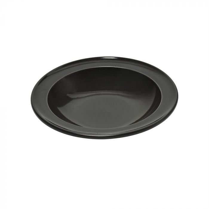 Керамична дълбока чиния Emile Henry soup bowl - цвят черен