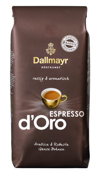 Кафе на зърна Dallmayr Espresso D'oro 1000 г