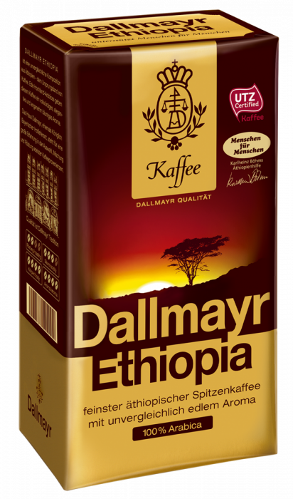 Кафе на зърна Dallmayr Ethiopia, 750 г
