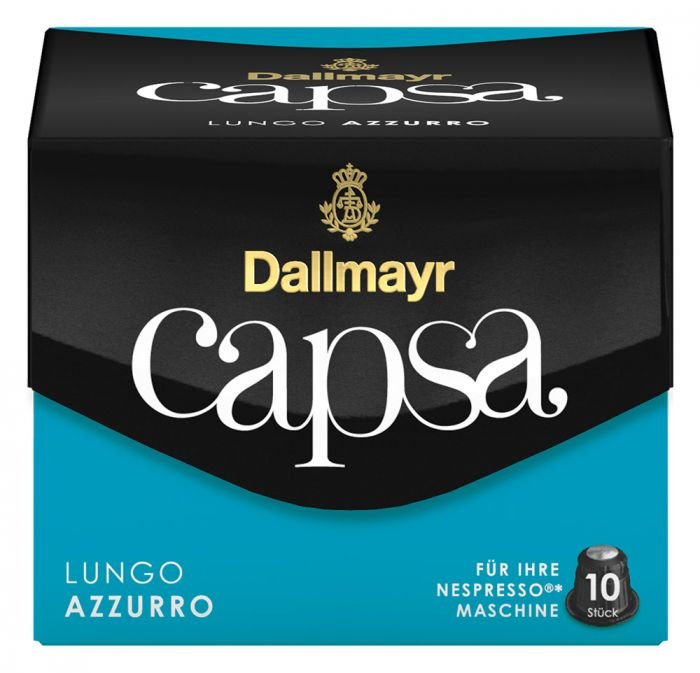 Кафе капсули Dallmayr Capsa Lungo Azzurro 10 броя