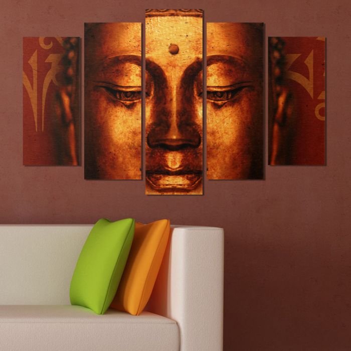 Декоративен панел за стена с изображение на Буда Vivid Home