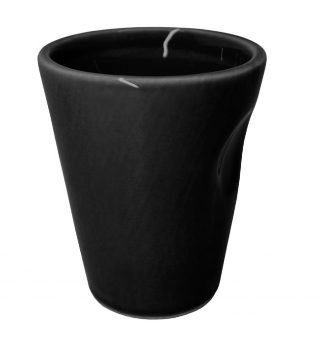 Порцеланова чаша за кафе Nerthus Black 100 мл