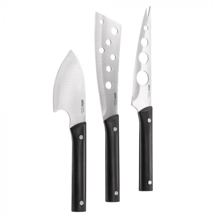 Комплект ножове за сирена от  3 части Gefu