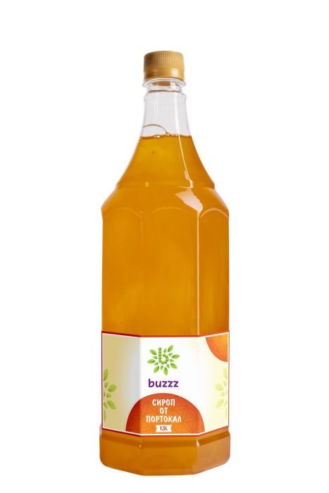 Сироп от портокал Buzzz, 1,5 л