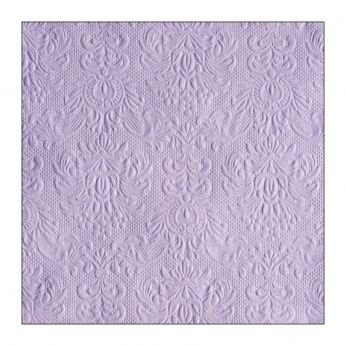 Салфетки Ambiente Elegance lavender релефни, 15 броя