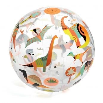 Надуваема топка Djeco 'Динозаври'