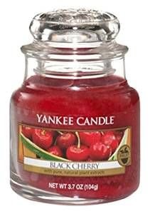 Ароматна свещ в малък буркан Yankee Candle Black cherry