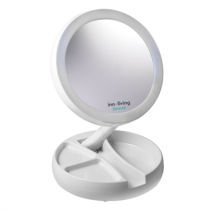 Увеличително козметично огледало с LED светлина Innoliving