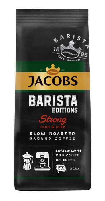 Мляно кафе Jacobs Barista Editions Strong 'Rich&Deep', 225 г