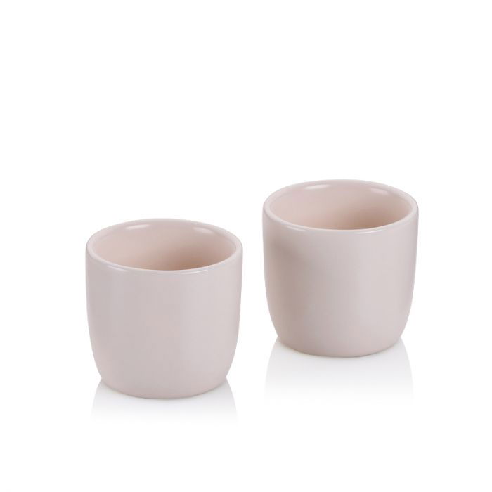 Комплект от 2 броя порцеланови чаши за еспресо/поставки за яйца Kela Bob - бежови