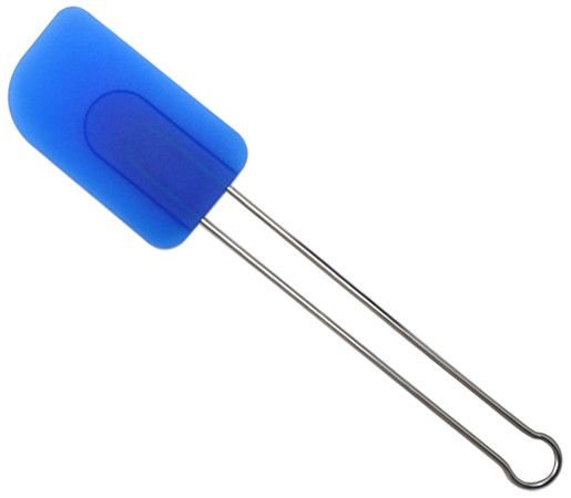 Силиконова шпатула Kelomat Blue, 8 см - синя