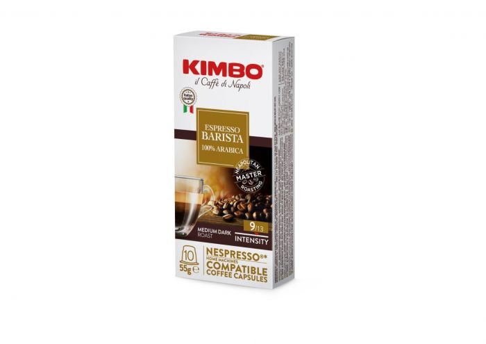 Kапсули за Nespresso Kimbo Barista100% Арабика - 10 бр х 5,5 г	