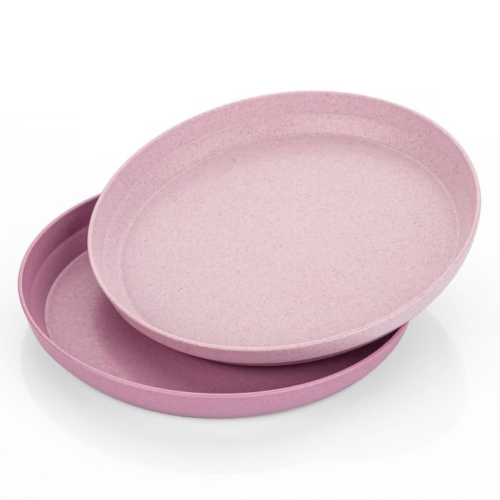 Комплект от 2 броя чинийки Reer - розови