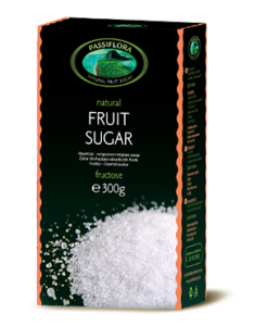 Фруктоза - натурална плодова захар Passiflora 6 х 300 г