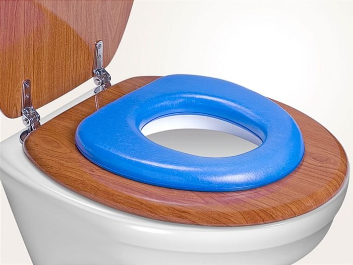 Мека седалка за тоалетна Reer 4811.1 - синя