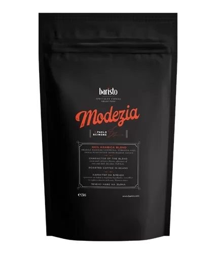 Кафе на зърна Baristo Specialty Modezia Blend 100% Арабика, 250 грама