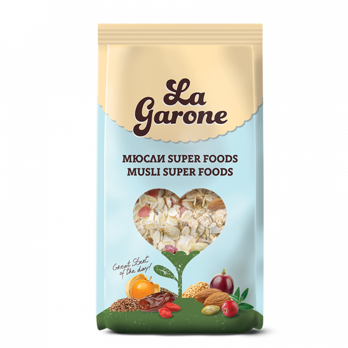 Мюсли Super foods Lagarone 4 х 350 г