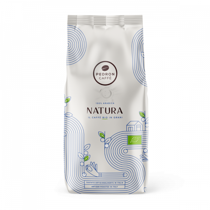 Bio кафе на зърна Pedron Caffè Natura Gourmet 100% Arabica, 1 кг