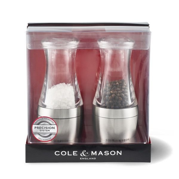 Комплект мелнички за сол и пипер Cole&Mason Wishford 13,5 см
