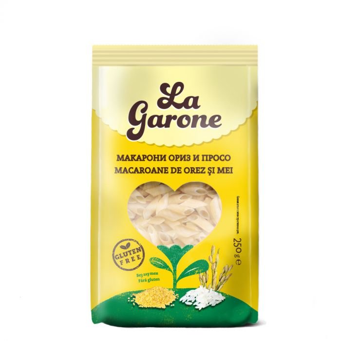 Макарони от ориз и просо Lagarone 4 х 250 г