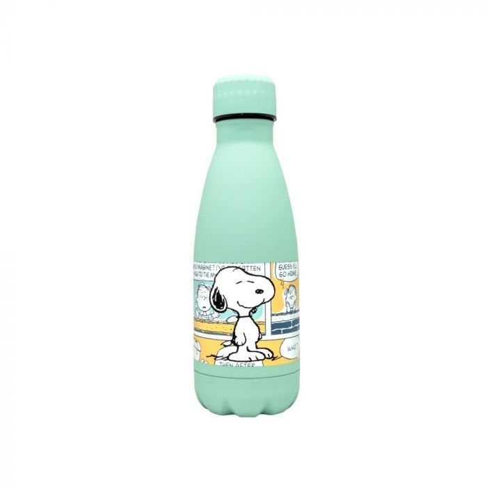 Детска стоманена бутилка Nerthus Snoopy - 500 мл