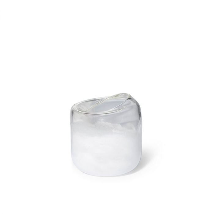 Стъклена ваза Philippi Snow - размер S