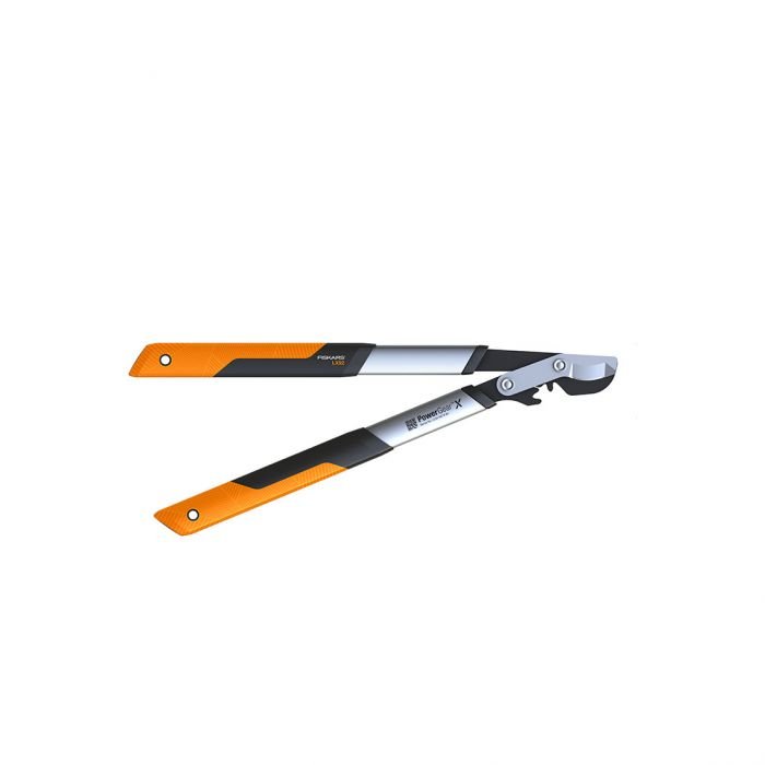 Овощарска ножица със стоманен зъбчат механизъм и разминаващи се остриета Fiskars PowerGearX™, M LX94