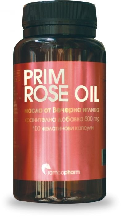 Масло от вечерна иглика Ramcopharm Prim rose oil 100 капсули х 500 мг