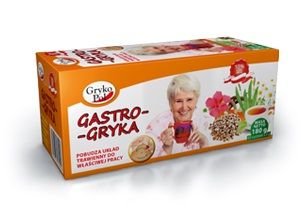 Чай GRYKA Gastro 180 g - Стимулира стомашно-чревния тракт да работи правилно