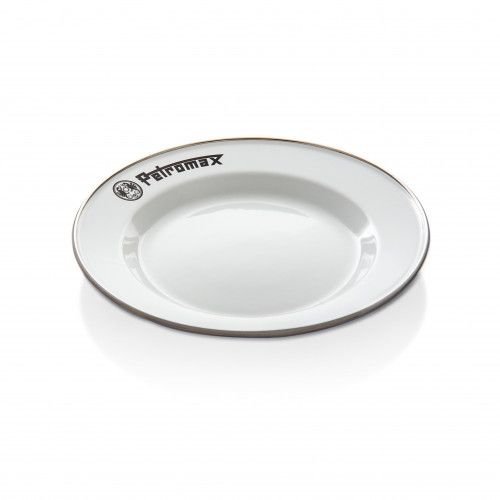 Комплект от 2 броя емайлирани чинии за хранене Petromax 22 см - бял