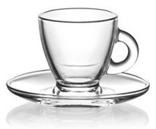 Комплект чаши за кафе с чинийка LAV-Roma S1, 6 броя
