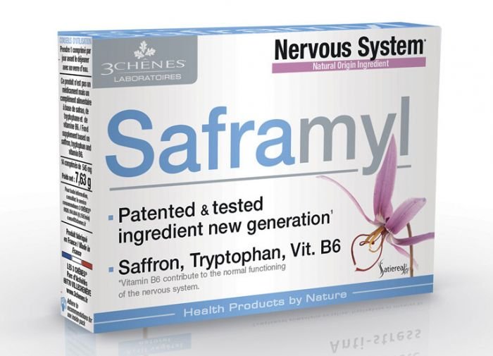 Естествен антидепресант с шафран 3 Chenes Saframyl 14 таблетки