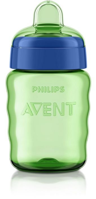 Чаша за лесен преход без дръжки Philips AVENT 260 мл, зелена