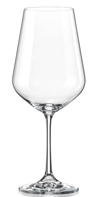 Комплект 6 бр. чаши за червено вино Bohemia Crystalex Siesta 500 мл