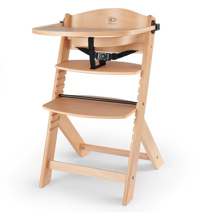 Столче за хранене KinderKraft ENOCK - дървено