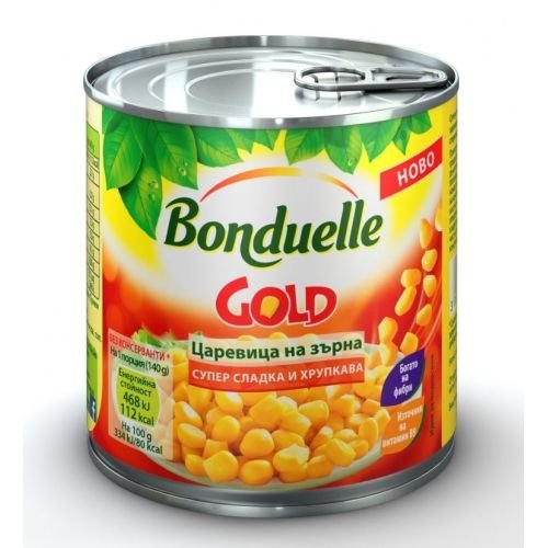 Царевица на зърна "супер сладка" Bonduelle Gold 425 мл