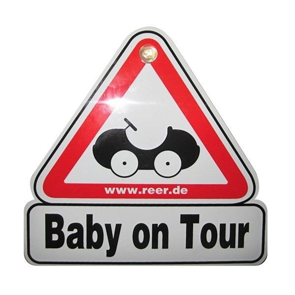 Табелка за кола "Baby on Tour" Reer 80210
