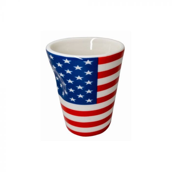 Порцеланова чаша за еспресо Nerthus 'USA' 100 мл
