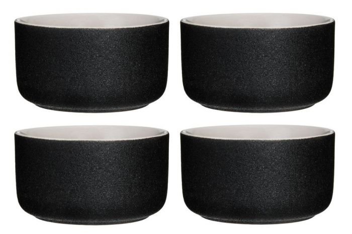 Комплект от 4 броя керамични купички Maku - Ø 9 см