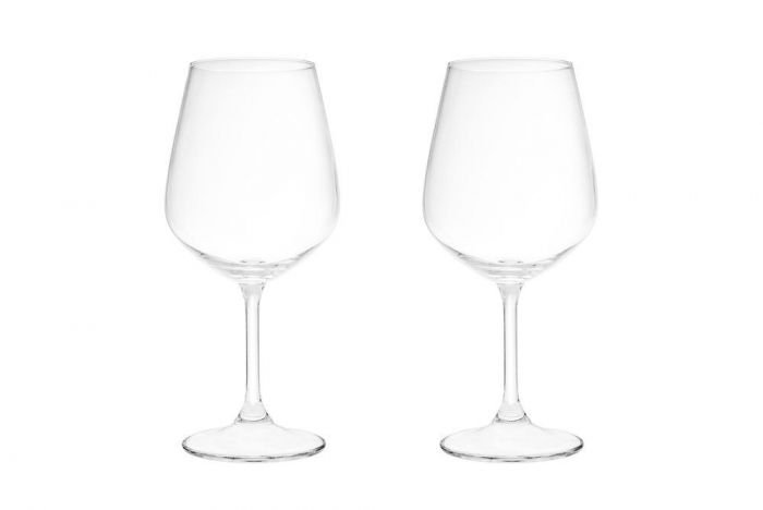 Комплект от 2 броя чаши за вино Maku Titanium Crystal - 460 мл