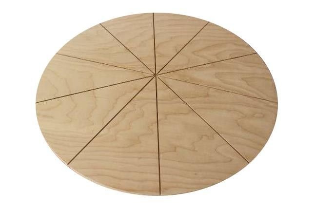 Дървена дъска за пица WAS 50 см