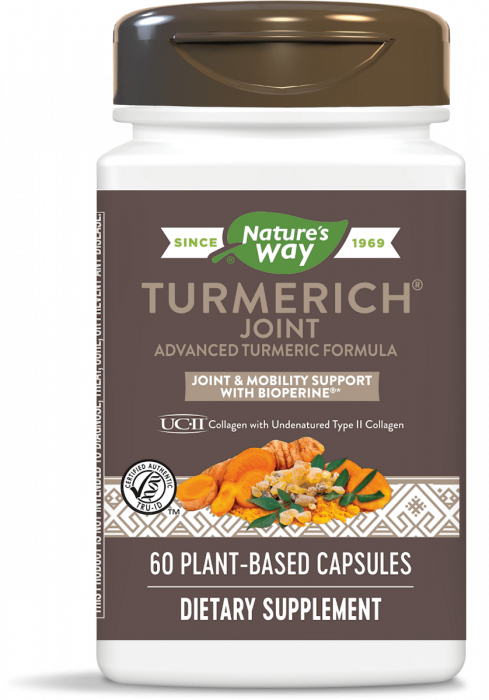 Формула срещу възпаление и болки в ставите Nature's Way Turmerich Joint, 60 капсули